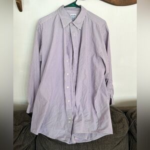 Brooks Brothers Lavender Striped Shirt